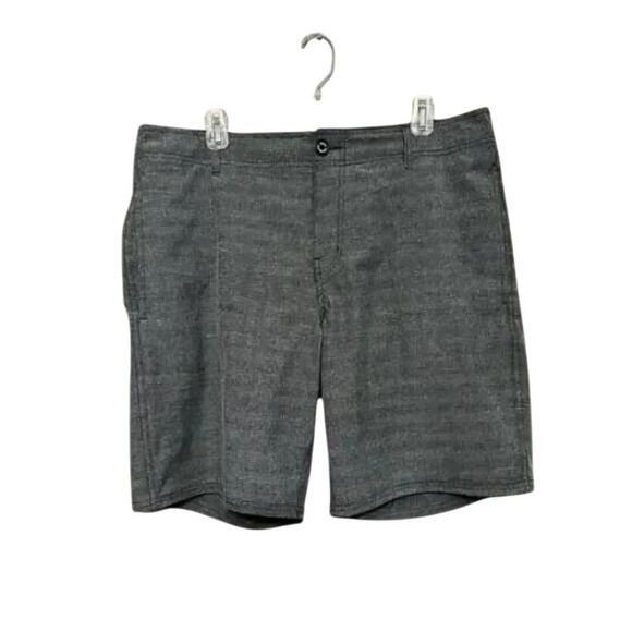 Ezekiel Runaway Versa Hybrid Board Shorts Functional Pockets Gray Men's 36 NWOT - Picture 1 of 9